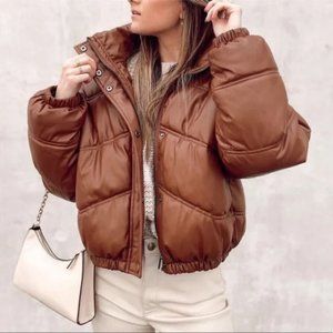 ZARA Water Repellent Puffer Jacket